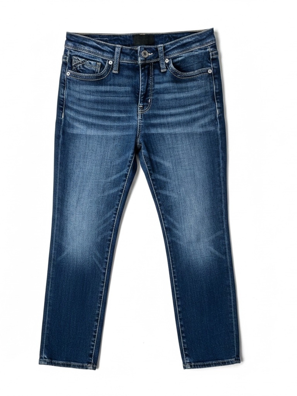 BUCKLE BLACK Curvy Jeans Cropped Blue Size 26